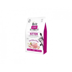 BRIT CARE CAT GRAIN-FREE KITTEN HEALTHY GROWTH&DEVELOPMENT 0,4KG